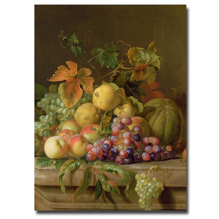 Trademark Fine Art Jacob Bogdany 'A Fruit Still Life' Canvas Art, 35x47 BL0330-C3547GG